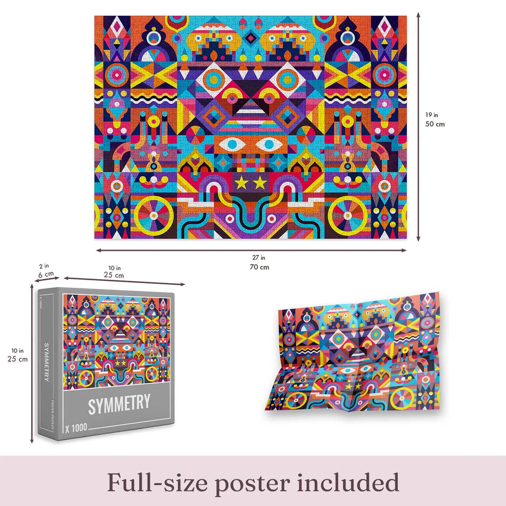 Symmetry 1000-teiliges Puzzlespiel für Erwachsene