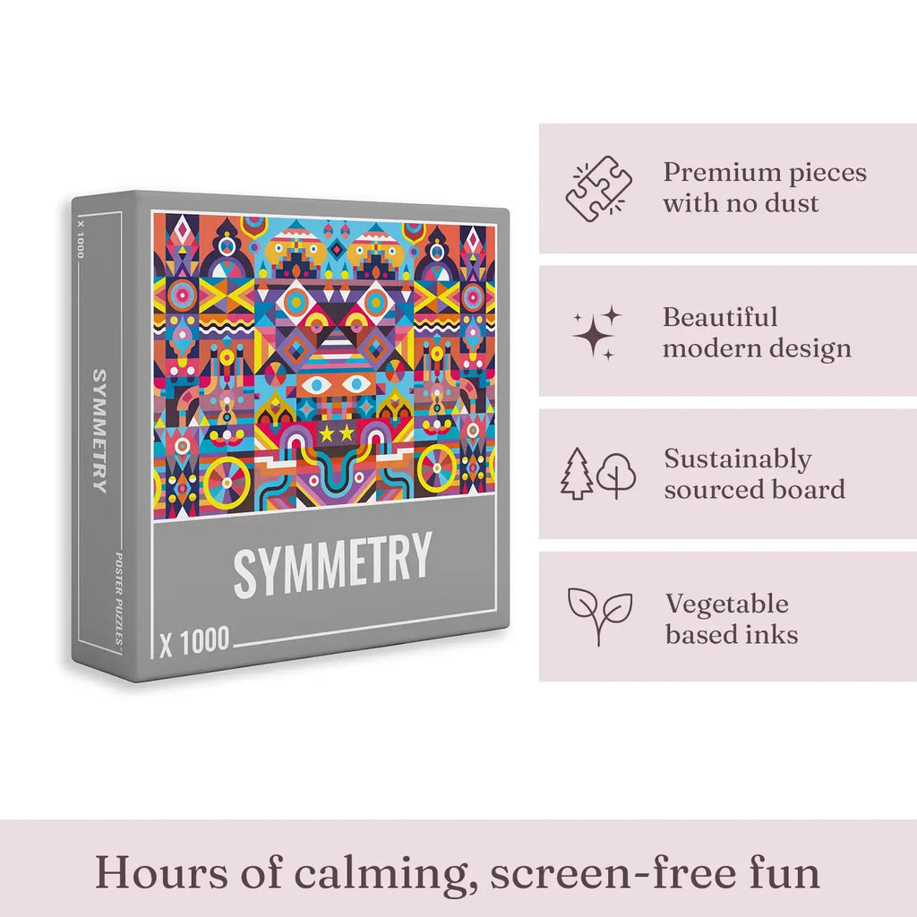 Symmetry 1000-teiliges Puzzlespiel für Erwachsene