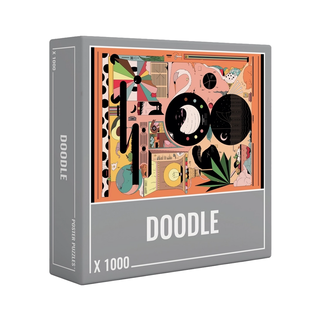 Cloudberries Doodle 1000-teiliges Puzzlespiel