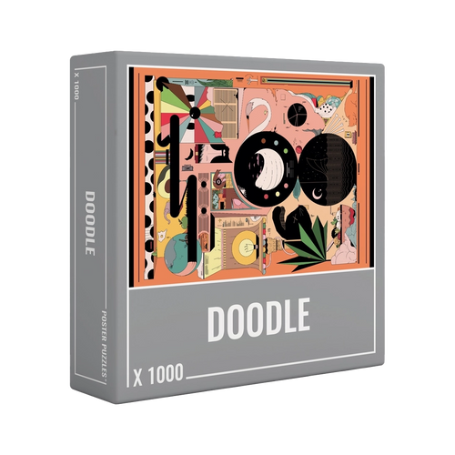 Cloudberries Doodle 1000-teiliges Puzzlespiel