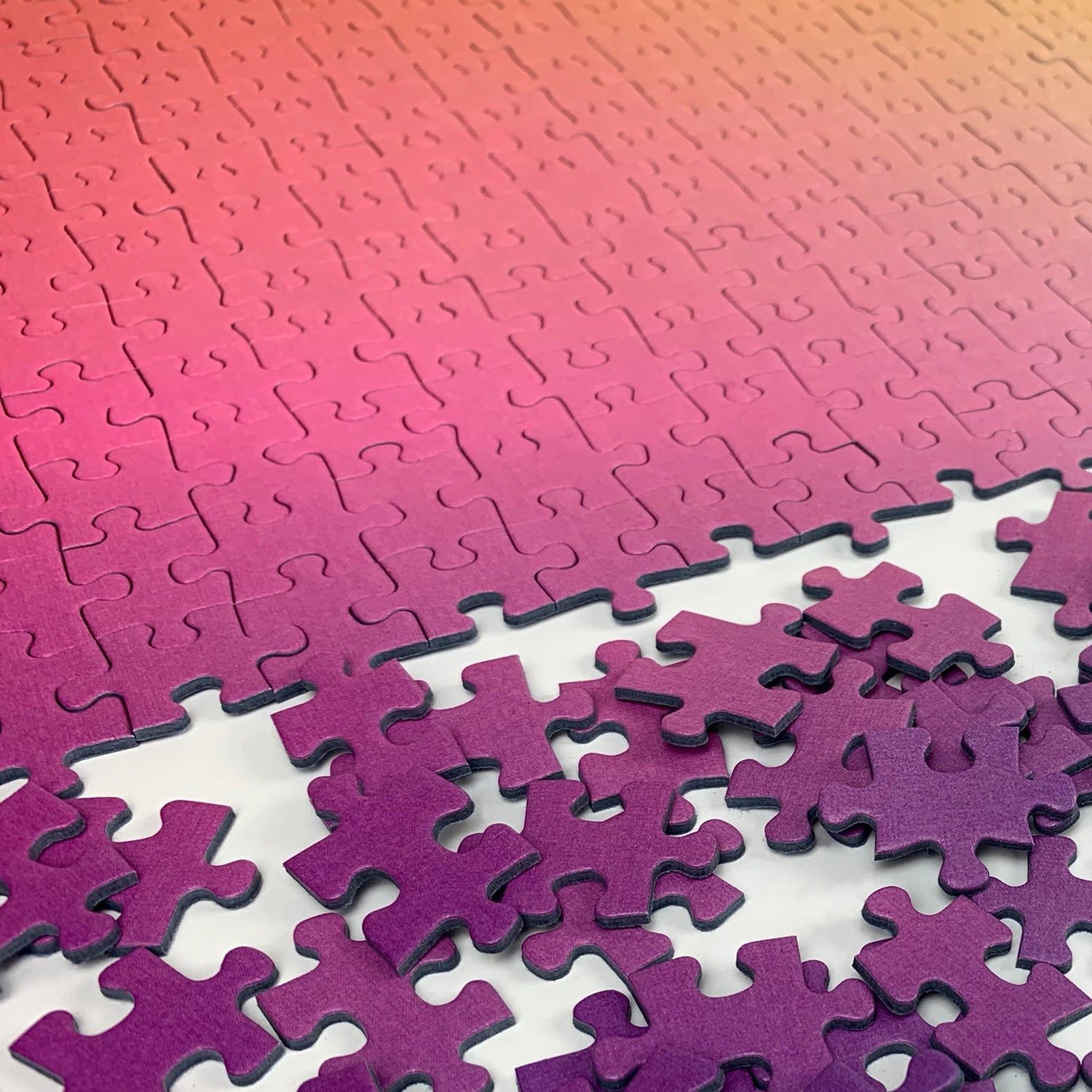 Cloudberries Gradient Puzzlespiel