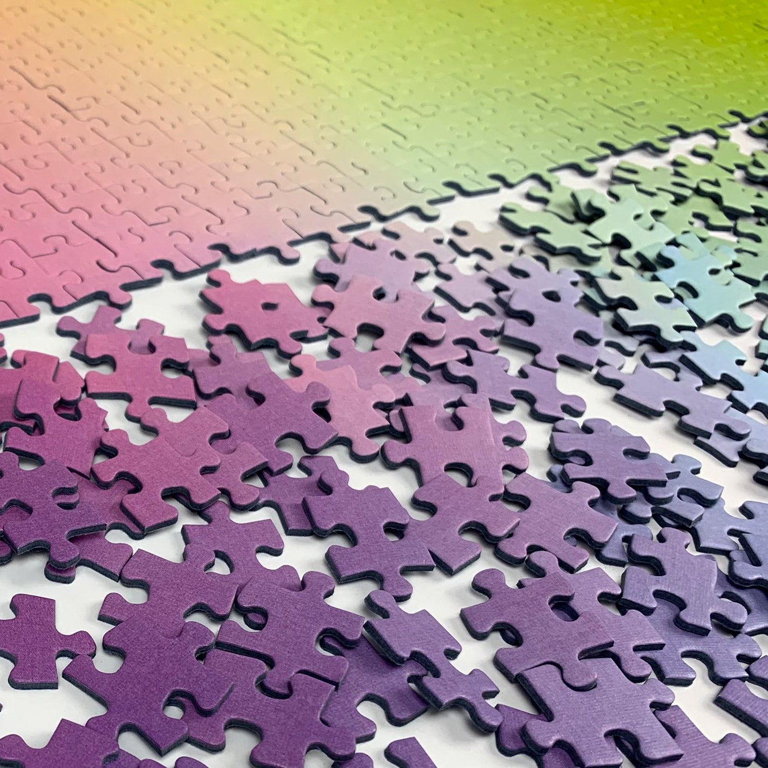 Cloudberries Gradient Puzzlespiel