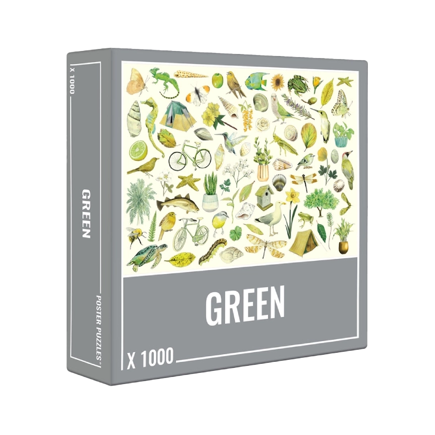 Cloudberries Green 1000-teiliges Puzzlespiel