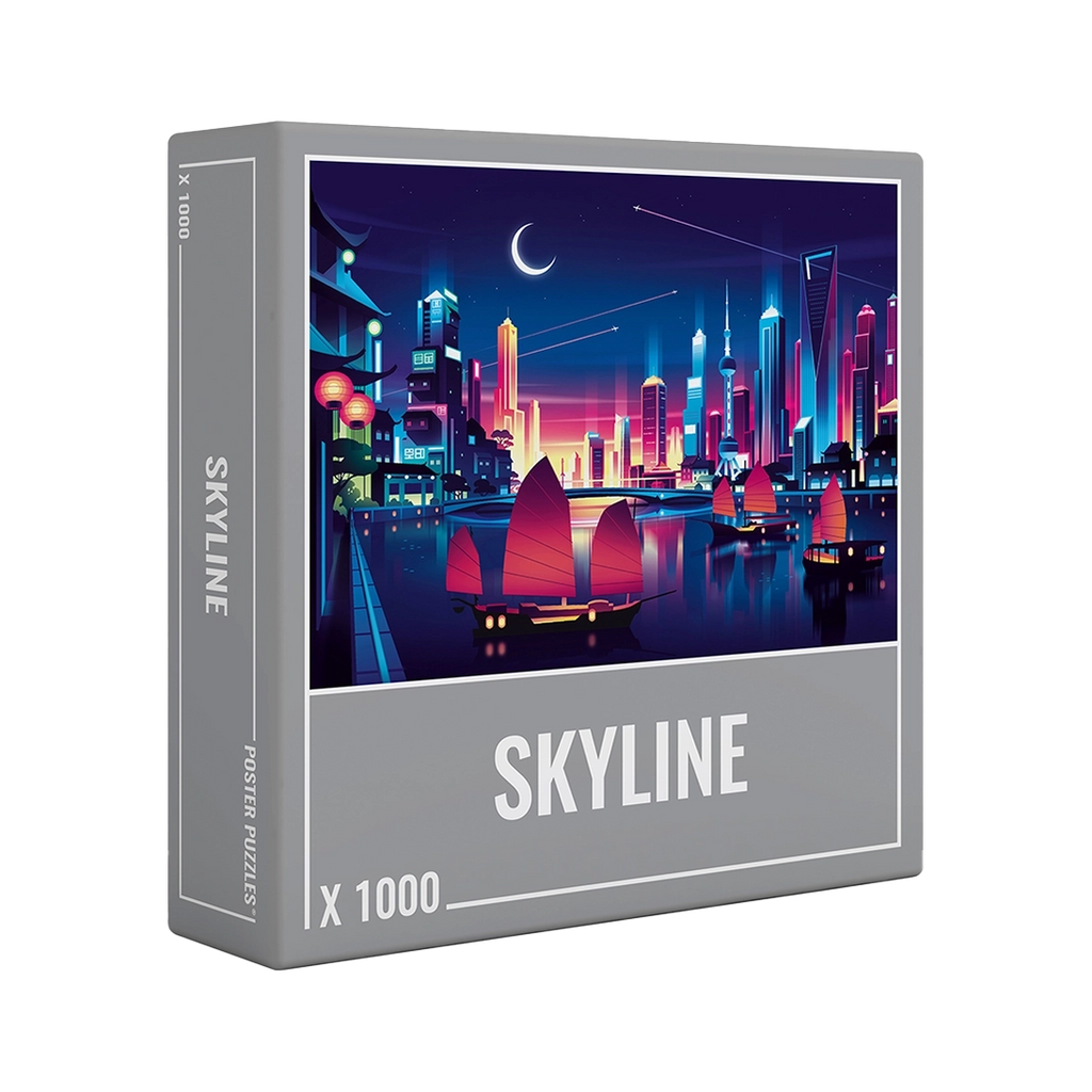 Cloudberries Skyline 1000-teiliges Puzzlespiel