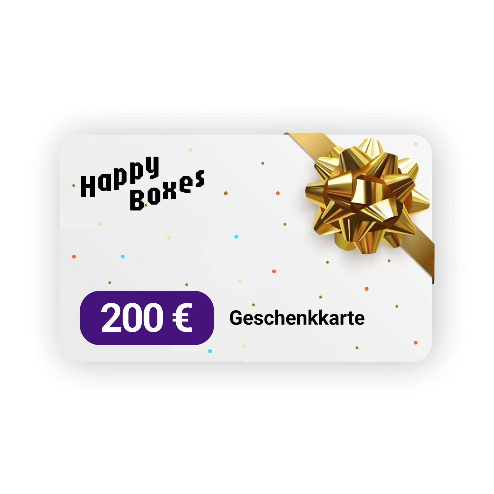 HappyBoxes Geschenkgutschein