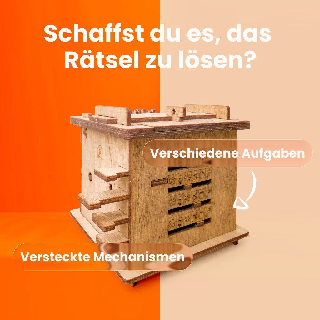 Cluebox 1: Schrödinger’s Cat Rätsel-Box