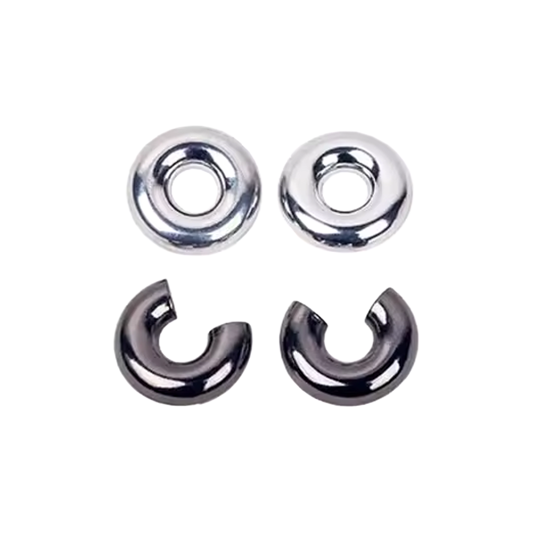 Verschlungene Ringe Geduldsspiel aus Metall