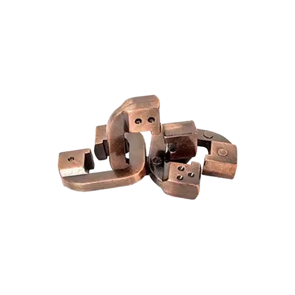 Triolink Geduldsspiel aus Metall