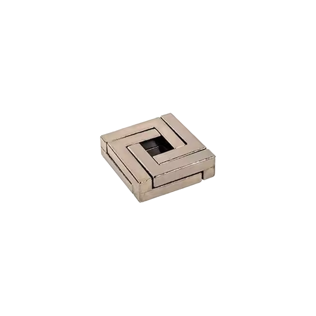 Square Chain Geduldsspiel aus Metall