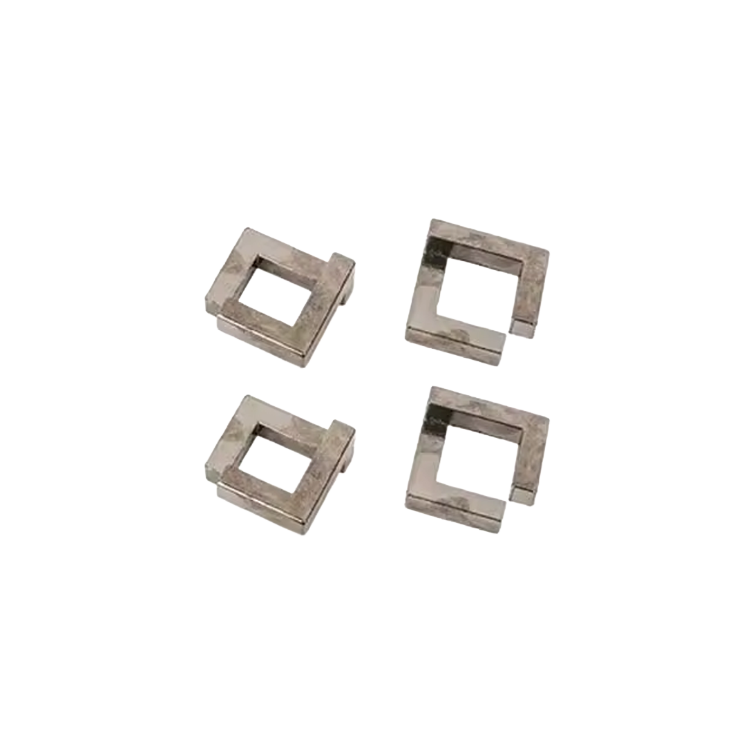 Metall-Geduldsspiel „Square Chain“ – Vier Teile, ein genialer Knobelspaß