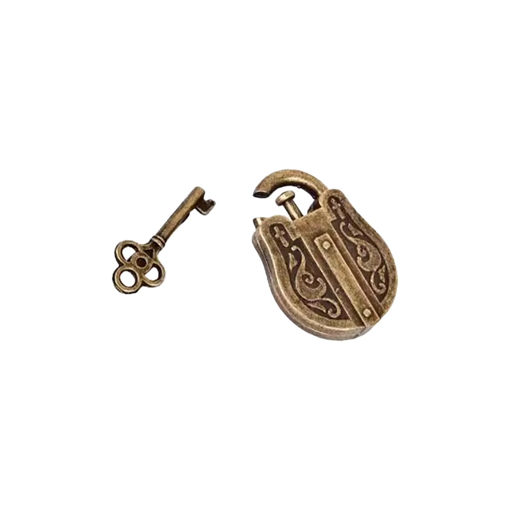 Schlossrätsel Geduldsspiel aus Metall