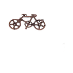 Fahrrad-Rätsel Geduldsspiel aus Metall