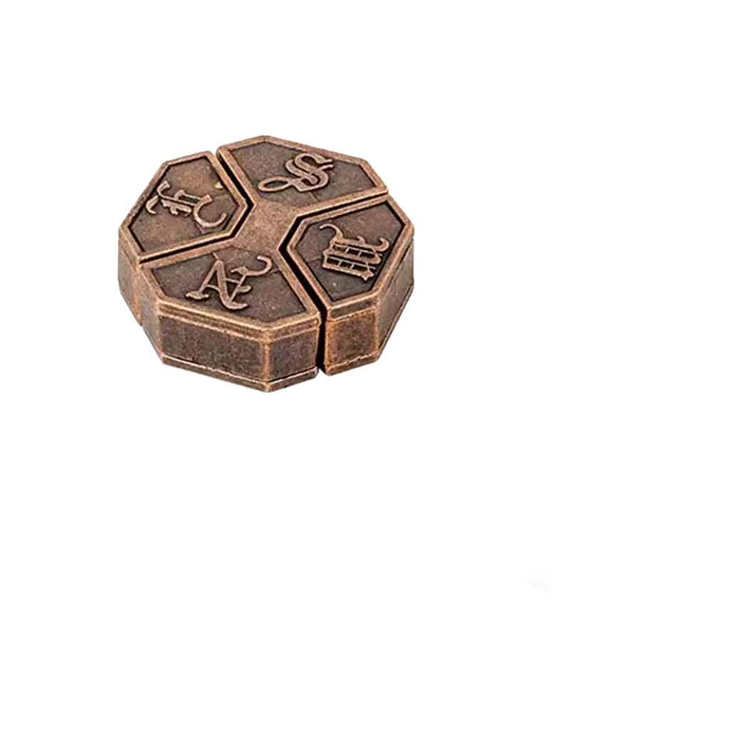 Hexa-Mystery Geduldsspiel aus Metall