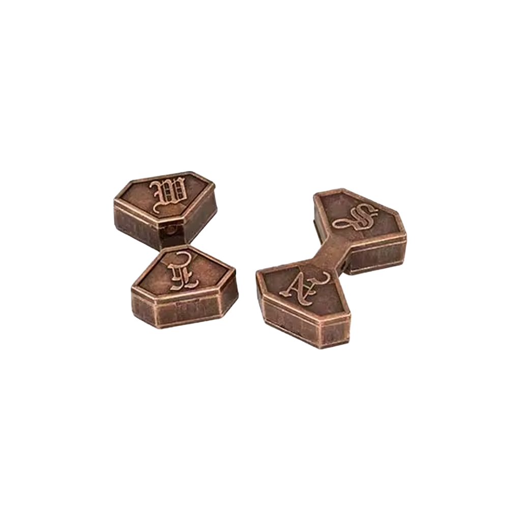 Hexa-Mystery Geduldsspiel aus Metall